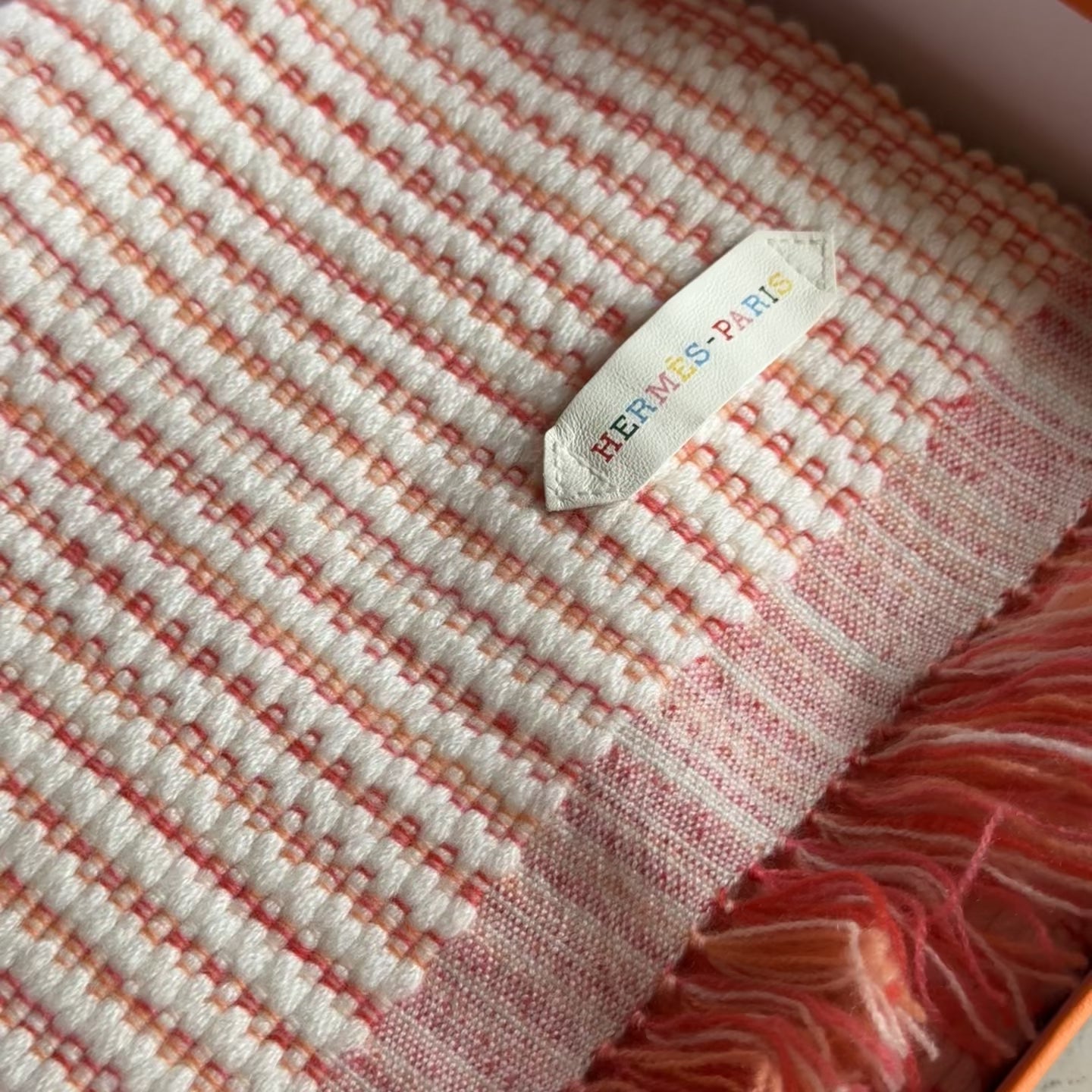 Hermes Boutis Muffler Cashmere Scarf - Queen May