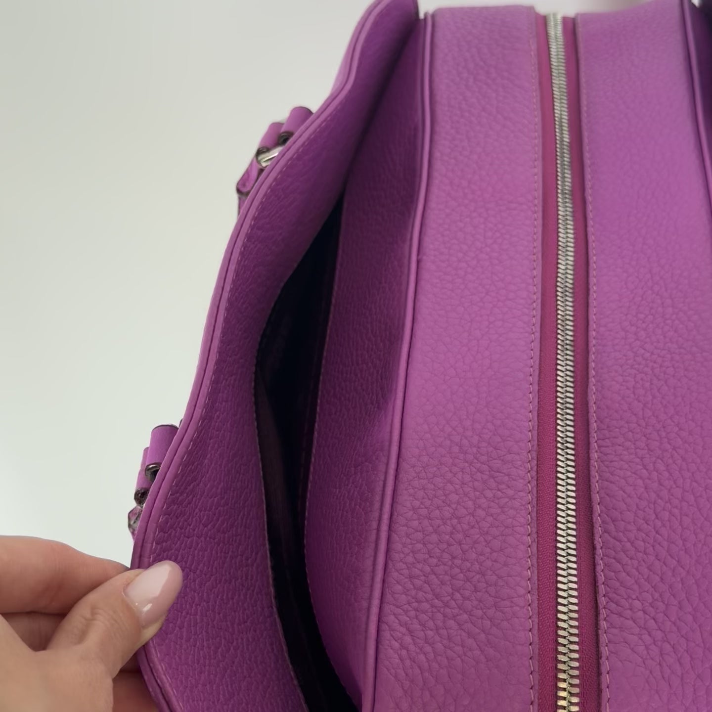Loewe Fuchsia Amazona Bag - Queen May