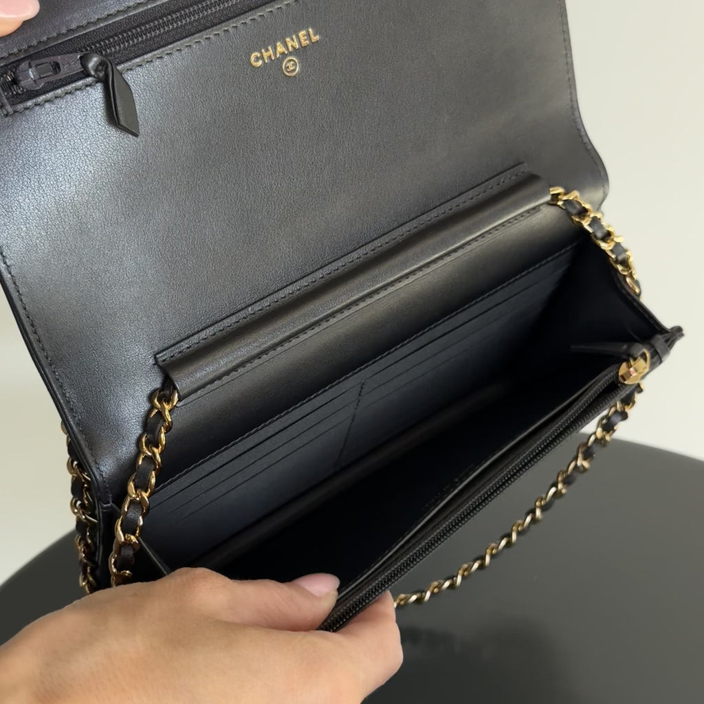 Chanel Paris-Hamburg Iridescent Wallet On Chain - Queen May
