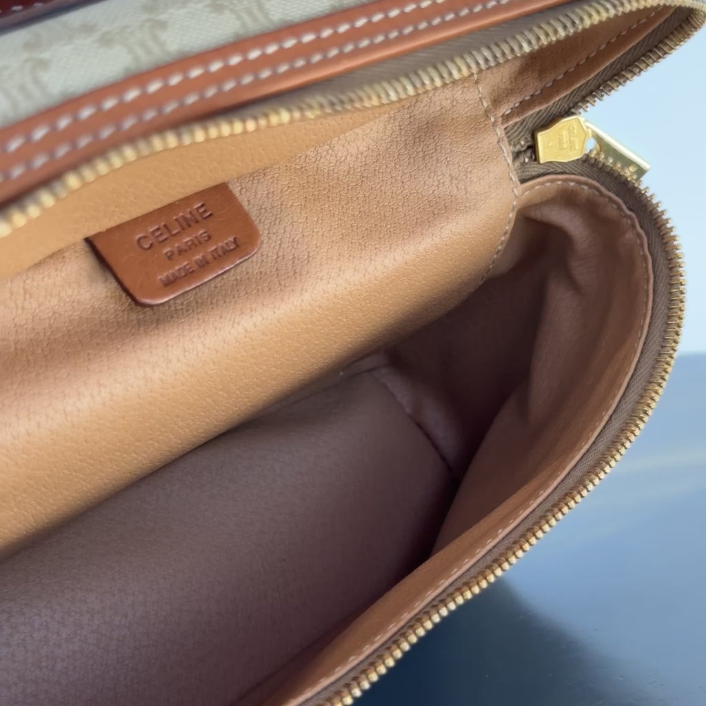 Celine Macadam Canvas Vanity Case - Queen May