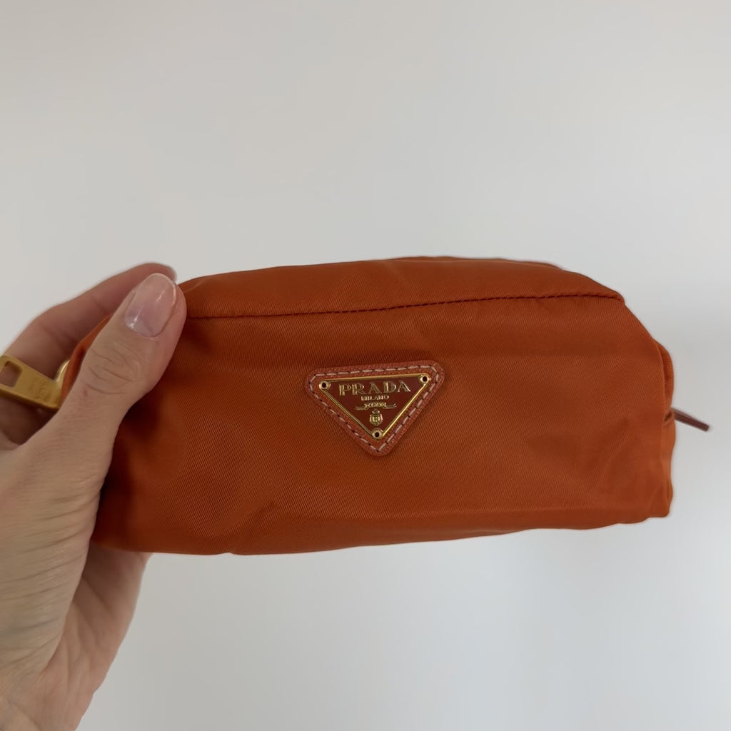 Prada Tessuto Cosmetic Pouch - Queen May