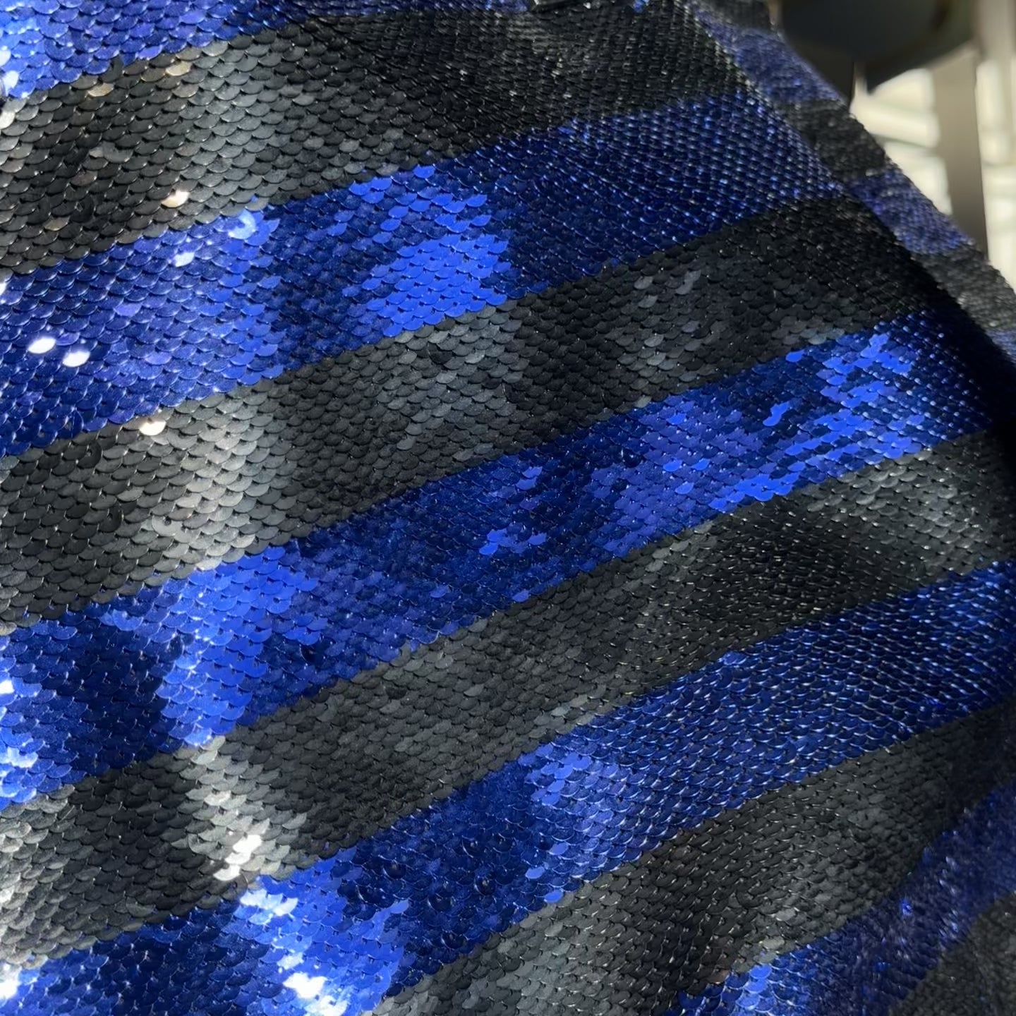 Prada Purple and Black Sequin Tote - Queen May