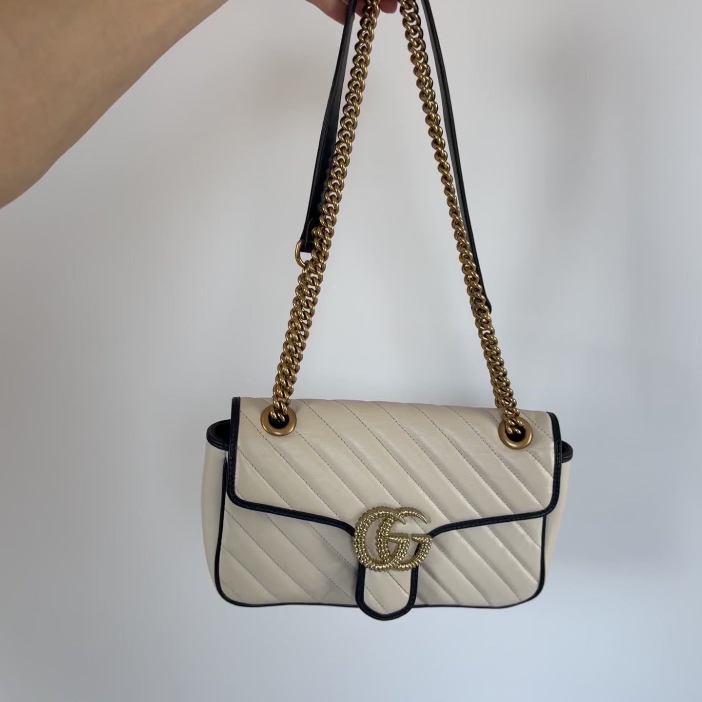 Gucci Vintage Effect Marmont - Queen May