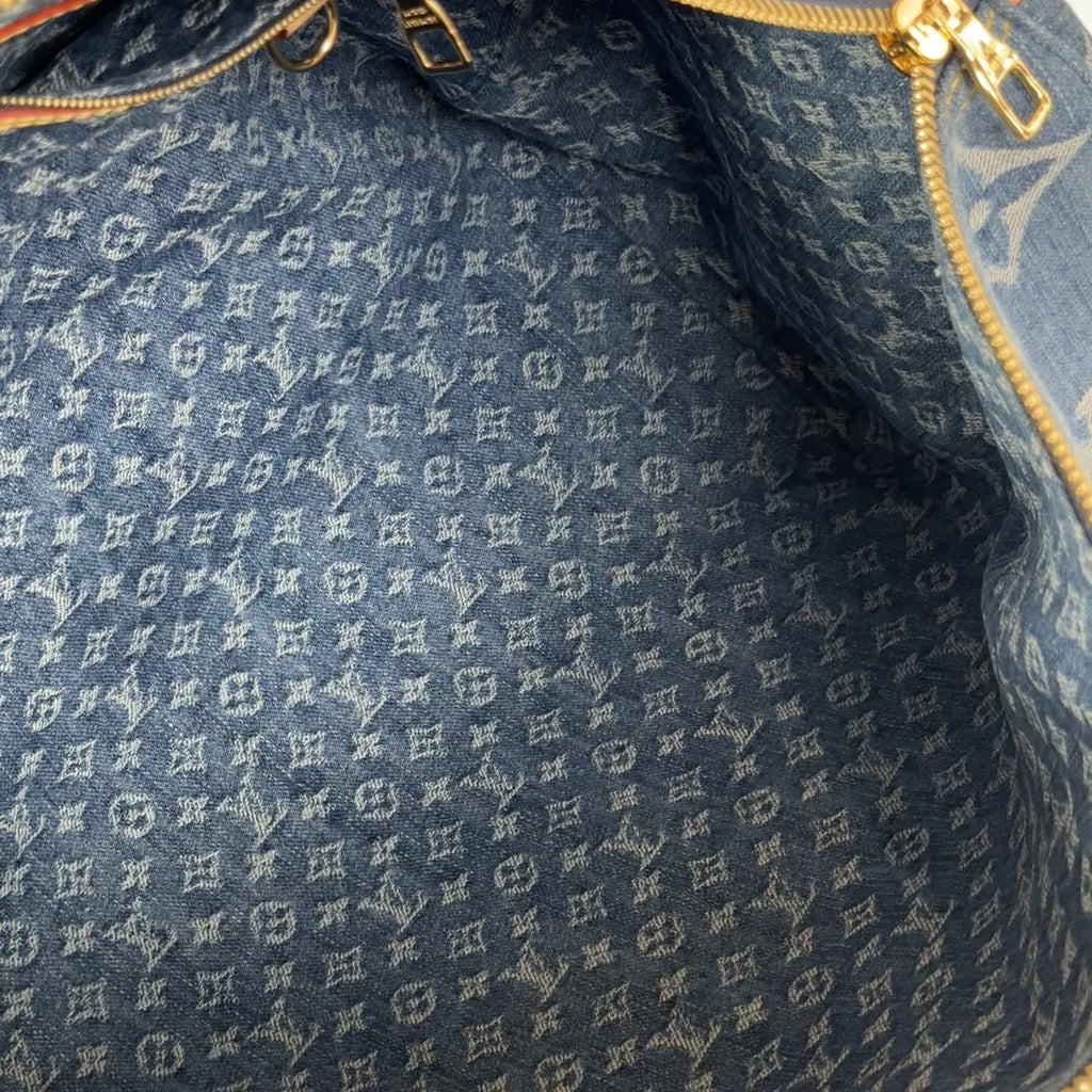 Louis Vuitton Keepall Bandouliere 45 Denim - Queen May