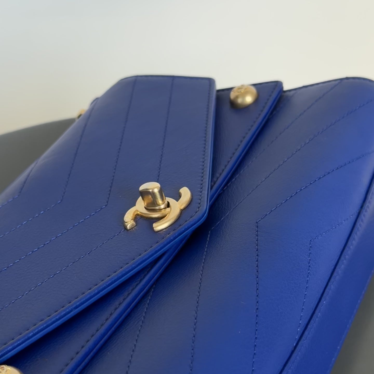 Chanel Blue Casual Trip Handbag - Queen May