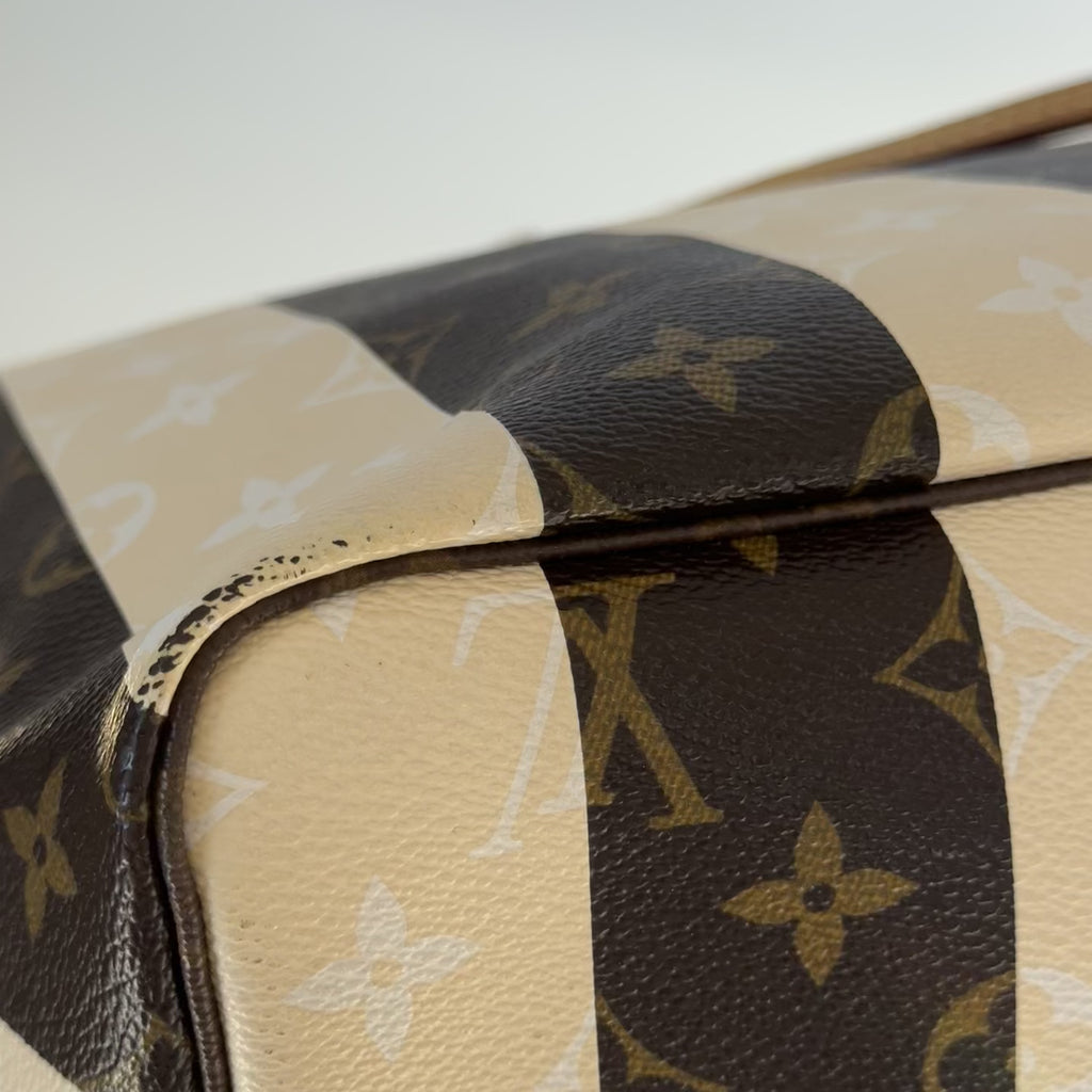Louis Vuitton Monogram Rayures Neverfull GM Tote Bag - Queen May