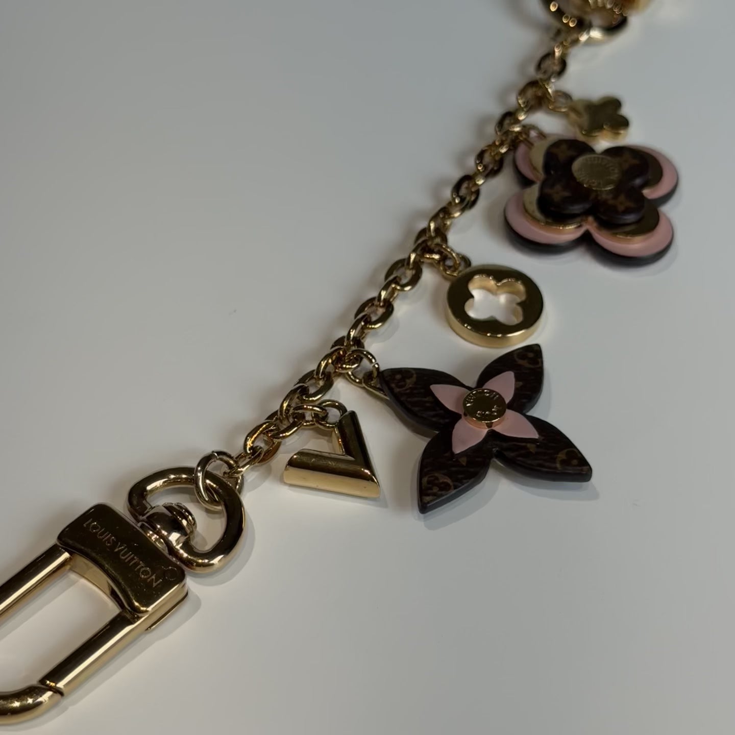 Louis Vuitton Flowers Chain Bag/Phone Charm - Queen May