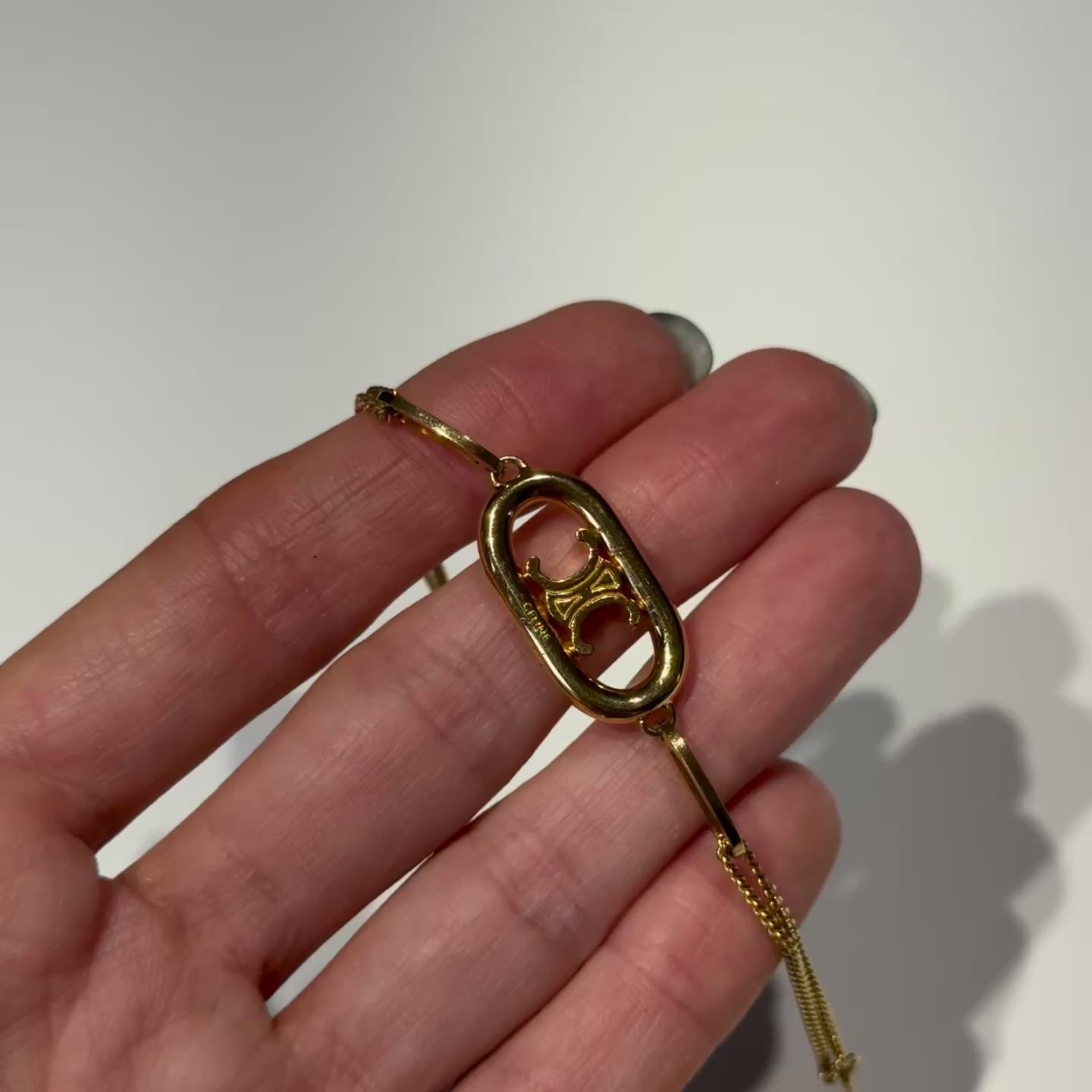 Celine Triomphe Link Bracelet - Queen May