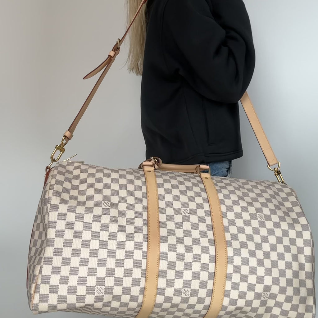 Louis Vuitton 55 Bandouliere Damier Azur - Queen May