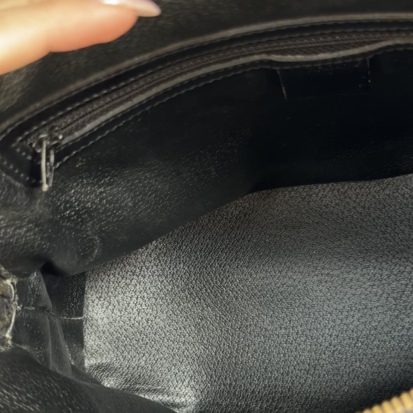Celine Macadam Black Dome Bag - Queen May