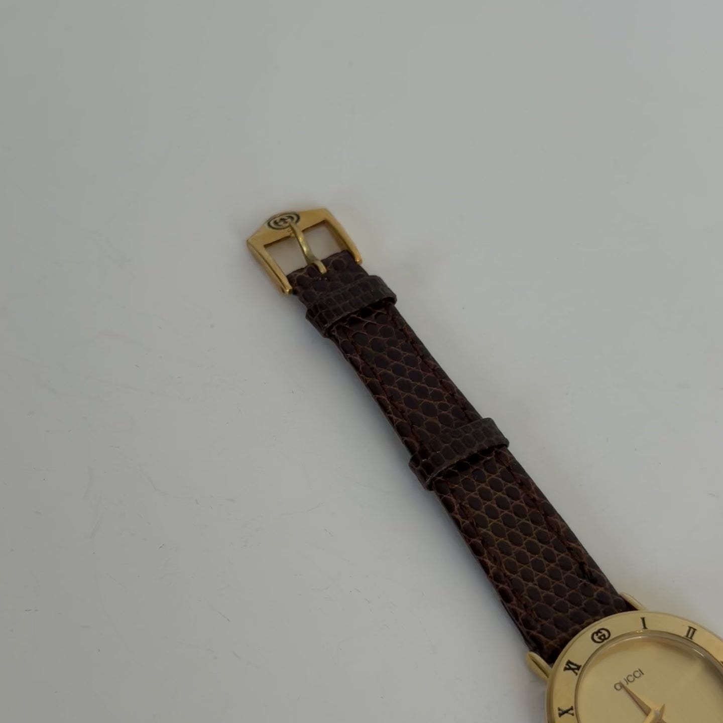 Gucci 3000.2L Ladies Gold Tone Watch - Queen May