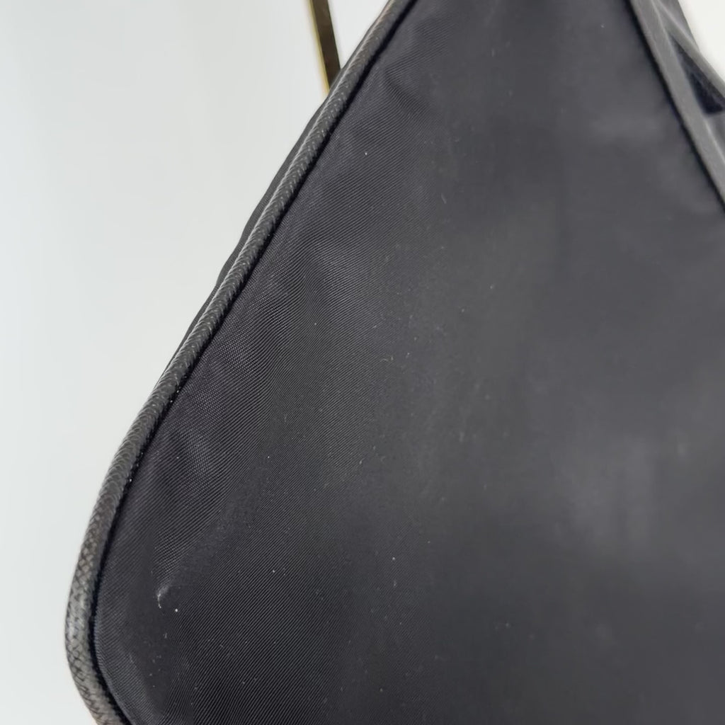 Prada Nylon Tessuto Pouch Clutch - Queen May