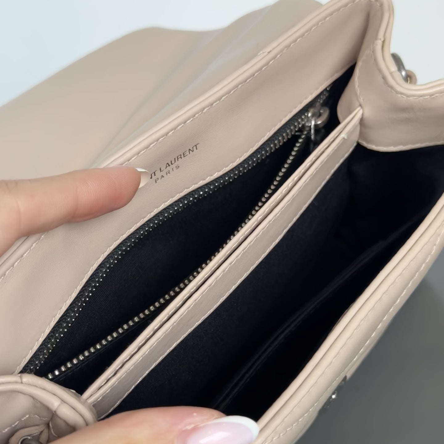 Saint Laurent Quilted LouLou Toy - Queen May