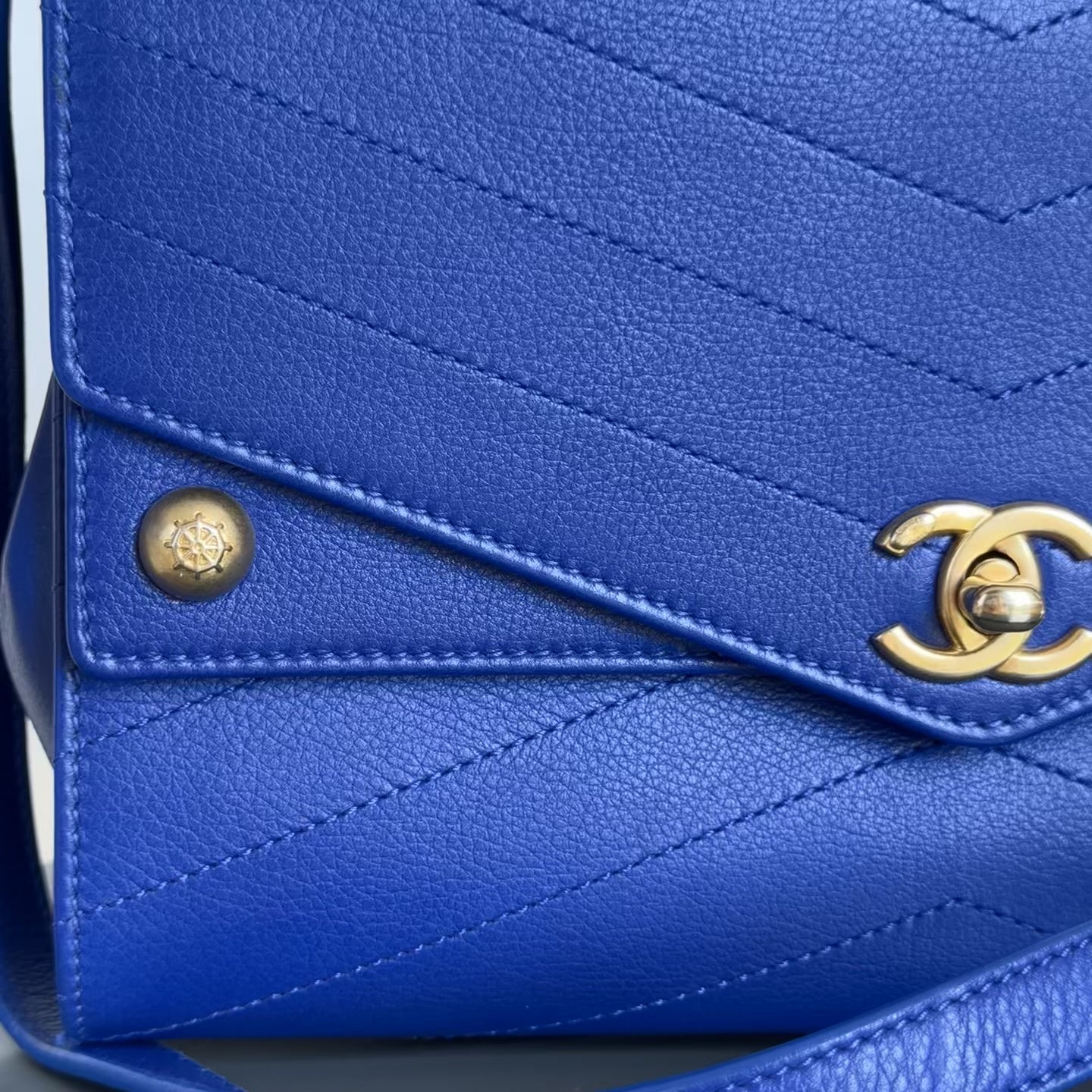 Chanel Blue Casual Trip Handbag - Queen May
