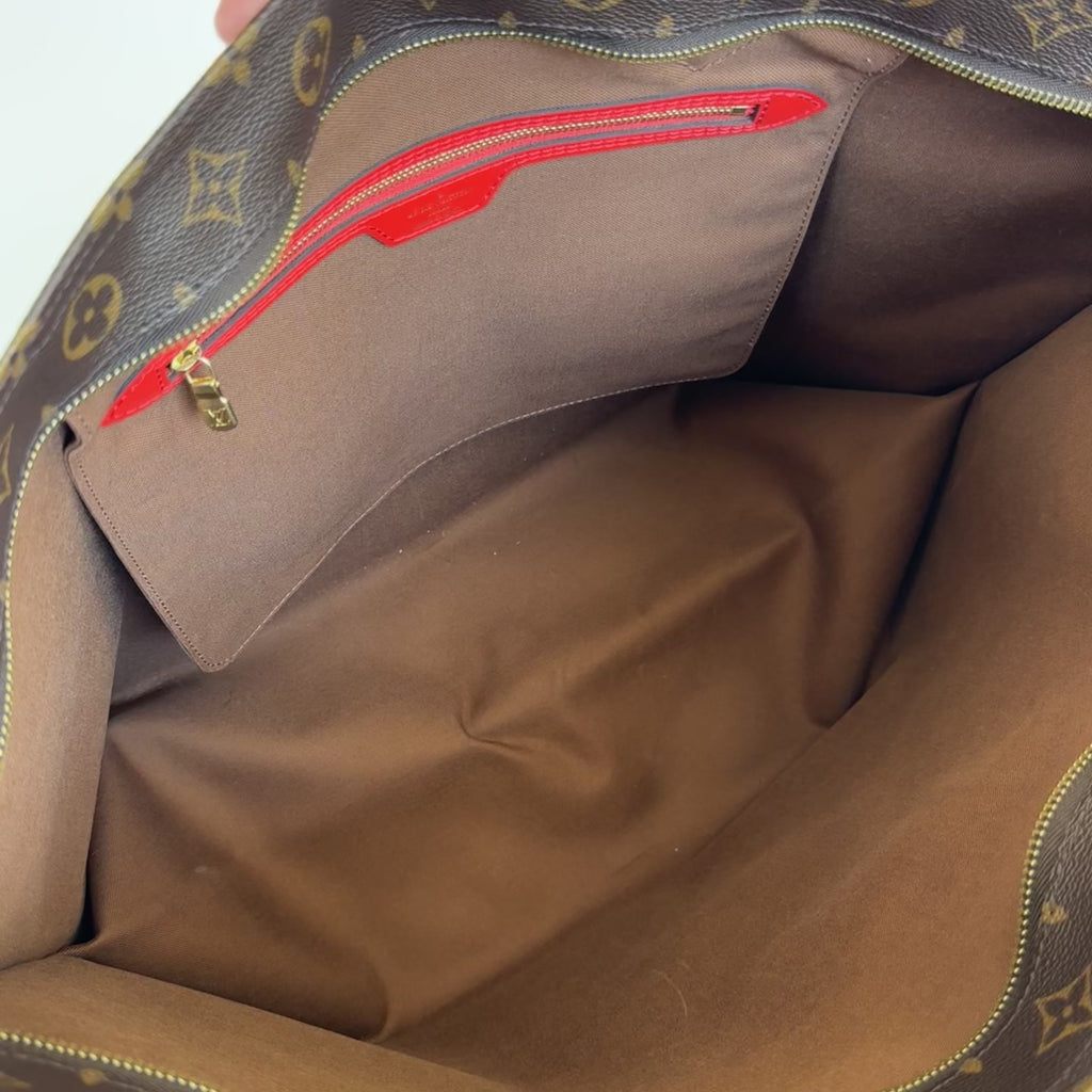 Louis Vuitton Monogram All-In GM In Coquelicot - Queen May