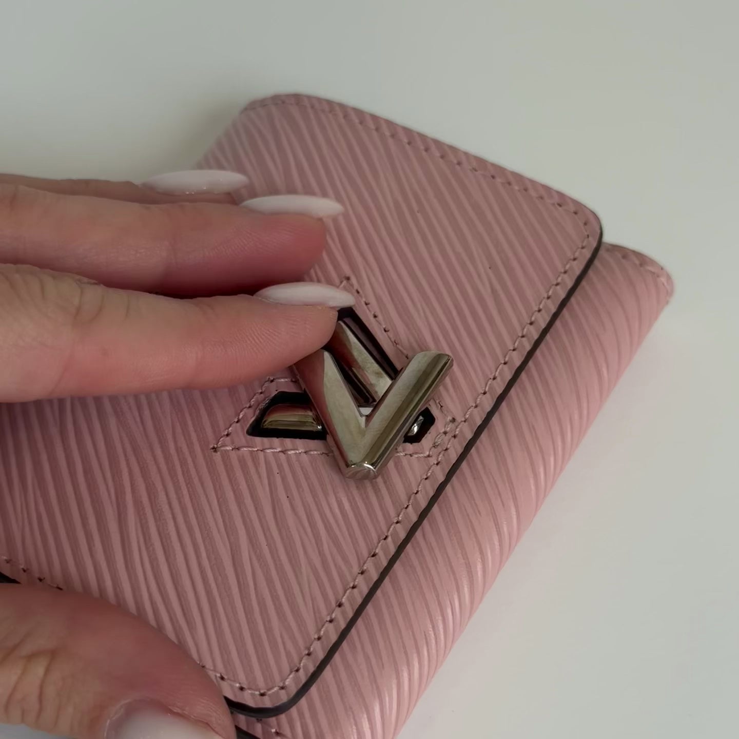 Louis Vuitton Pink Epi Twist Wallet - Queen May