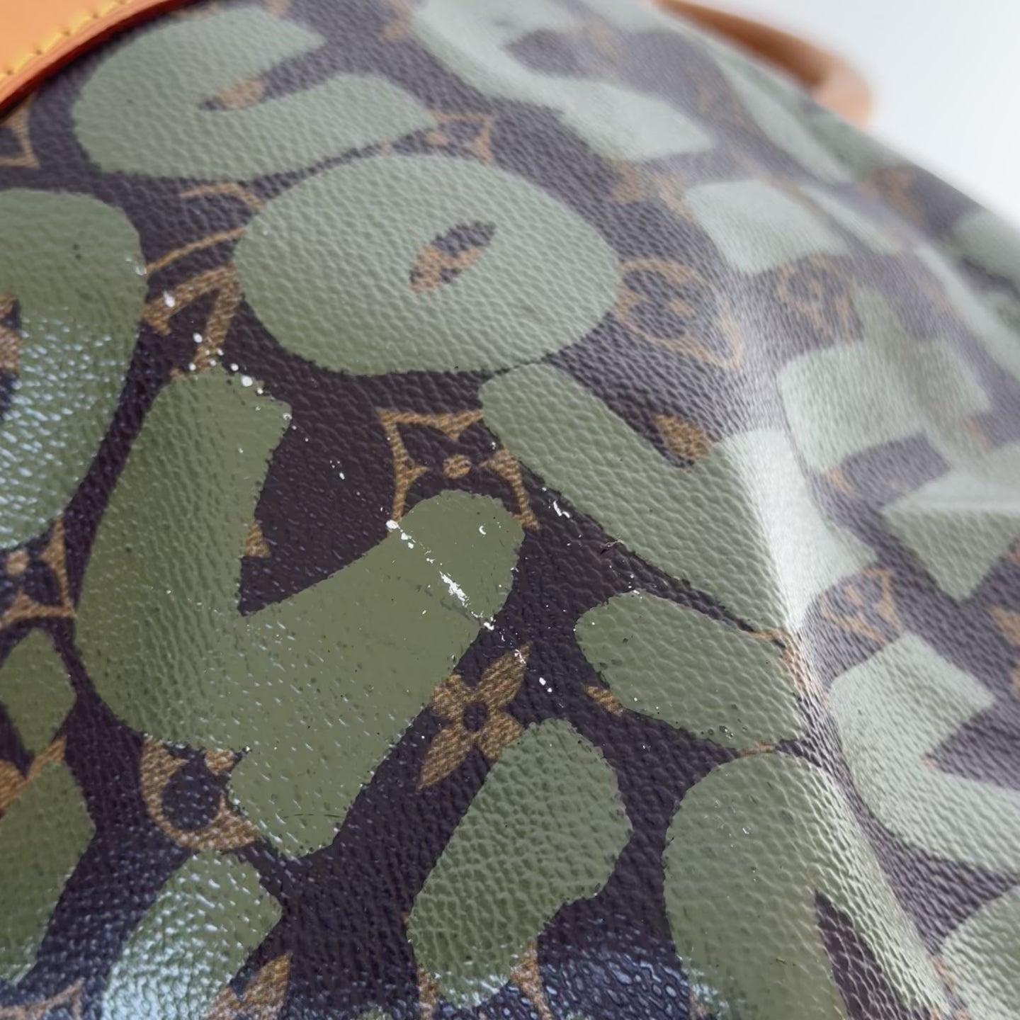 Louis Vuitton Stephen Sprouse Monogram Graffiti Keepall 50 Dark Green - Queen May