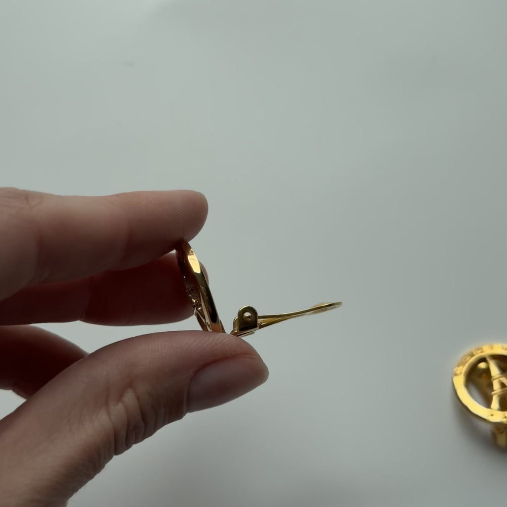 Celine Eiffel Tower Motif Clip On Earrings - Queen May