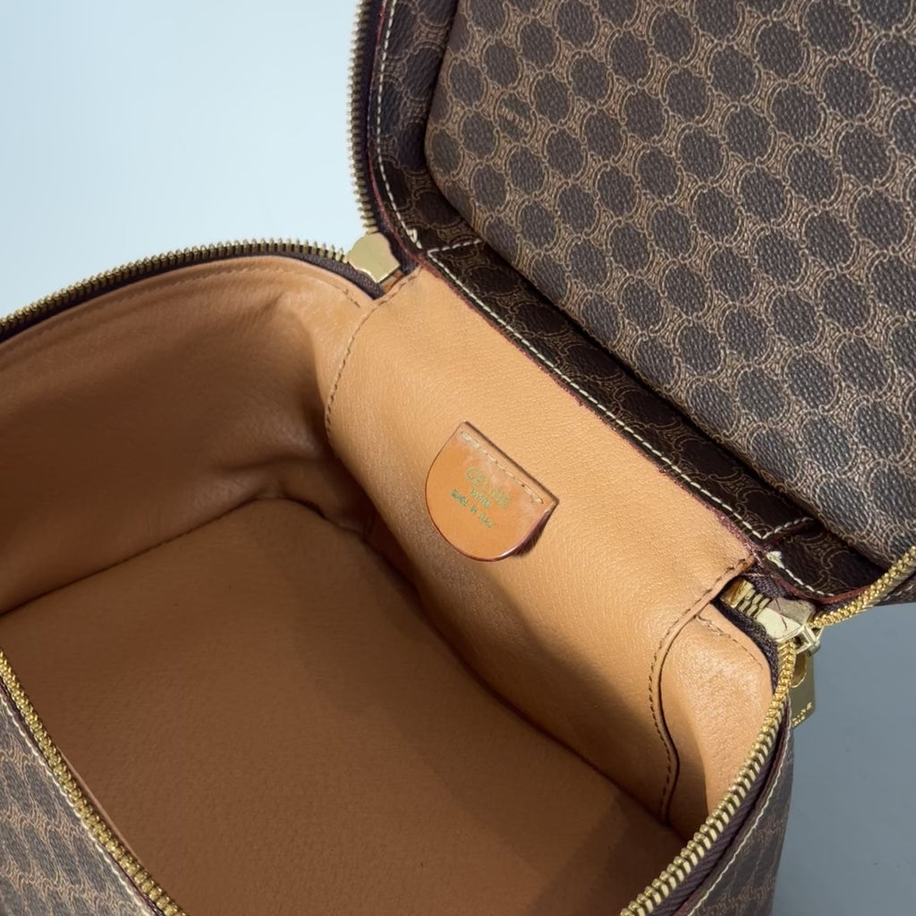 Celine Macadam Canvas Vanity Case - Queen May
