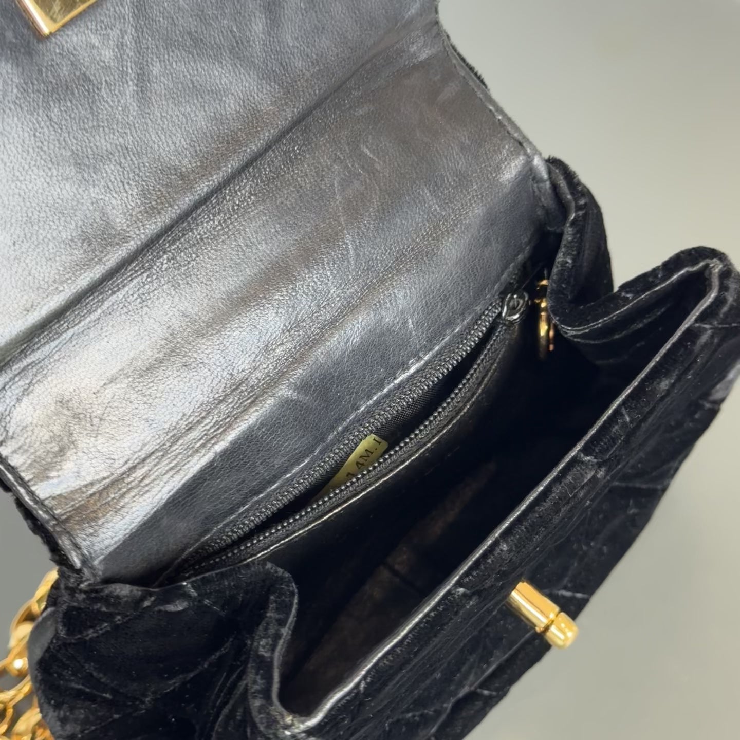 Chanel Quilted CC Velvet Bijoux Chain Crossbody - Queen May