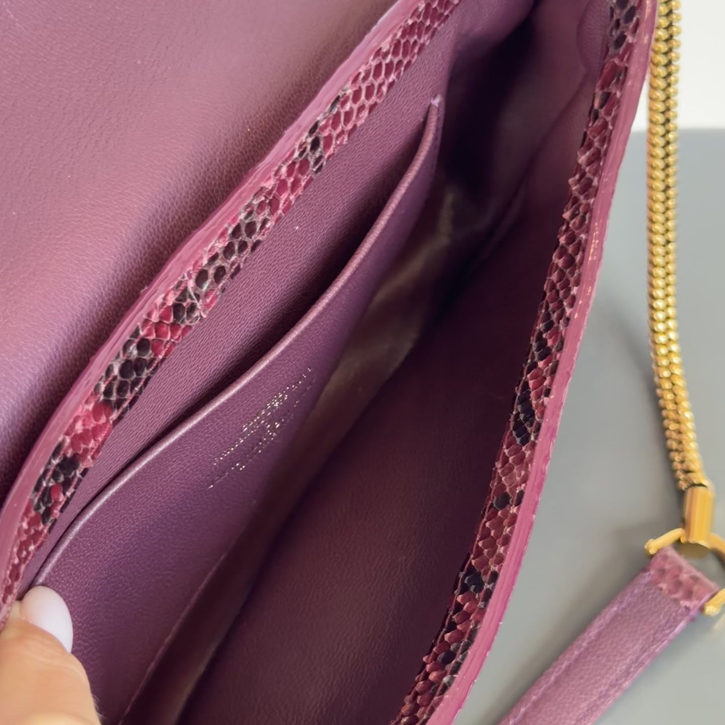 Rare Louis Vuitton Python Monogram Empire Levant - Queen May