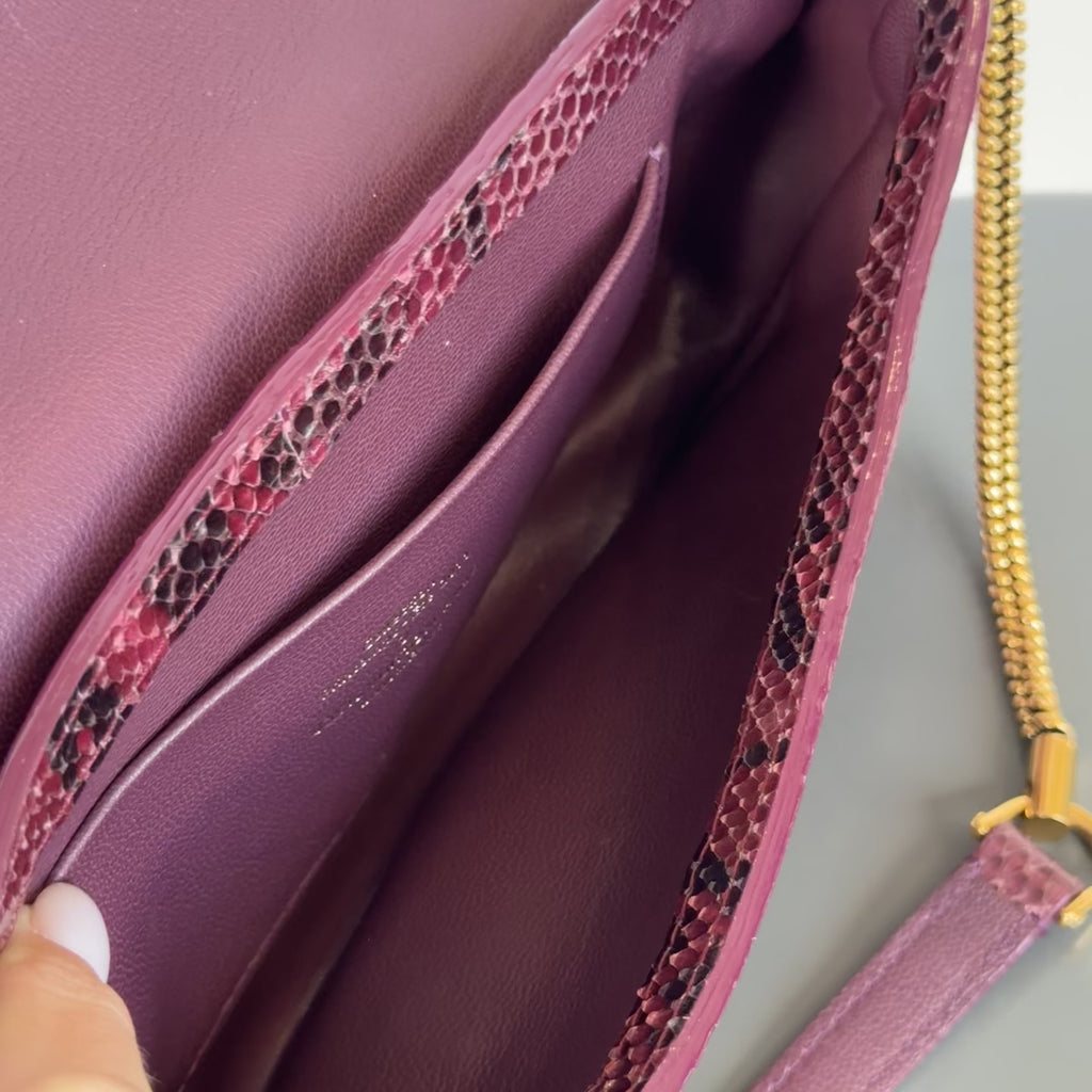 Rare Louis Vuitton Python Monogram Empire Levant - Queen May
