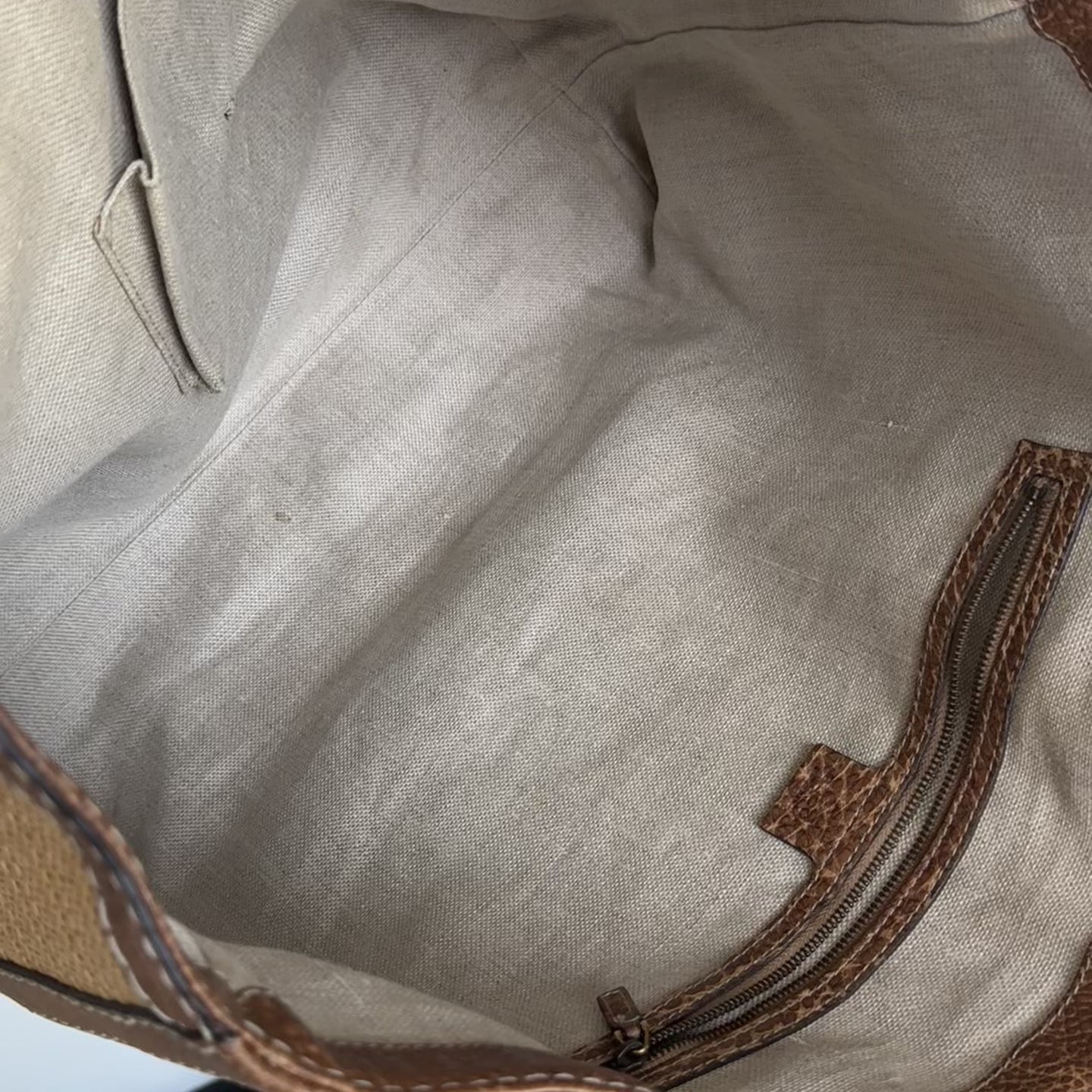 Gucci Raffia Sunset Tote - Queen May