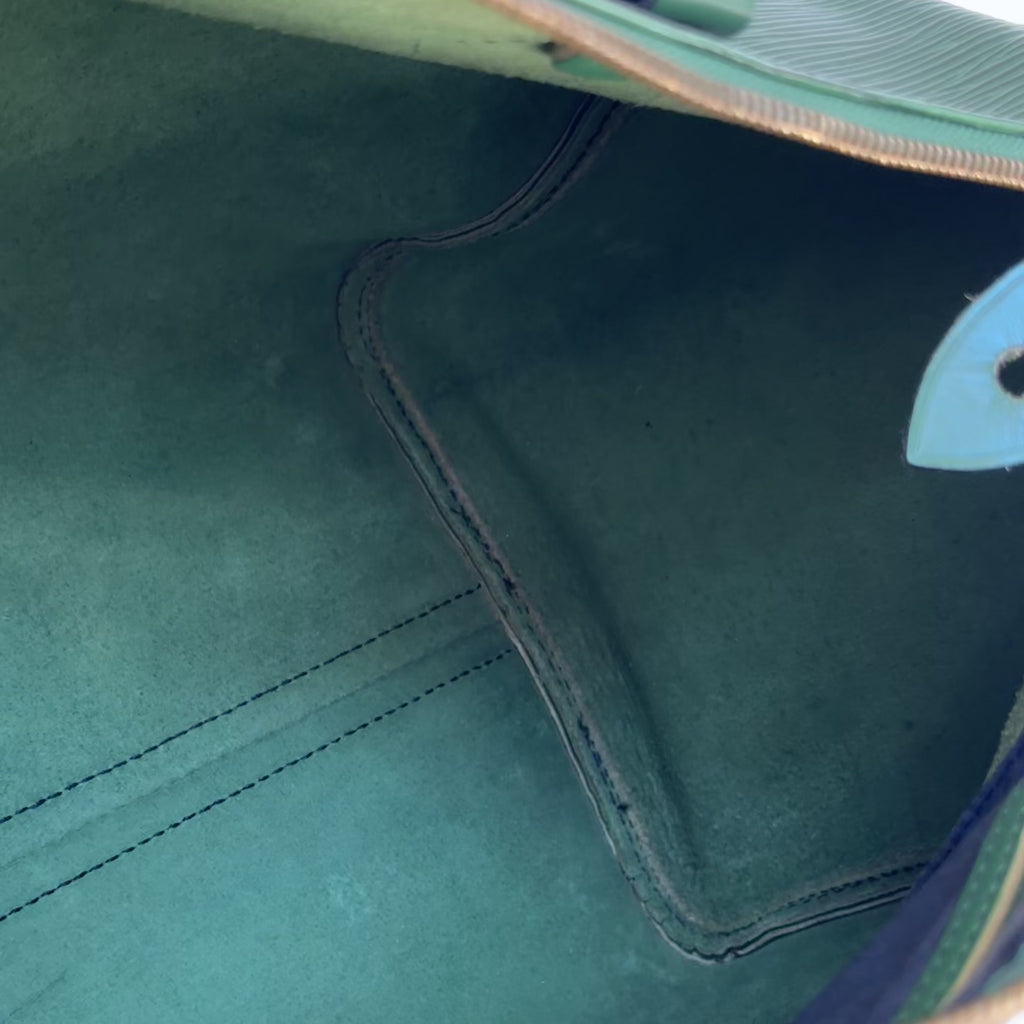 Louis Vuitton Rare Green Epi Leather Speedy 35 - Queen May