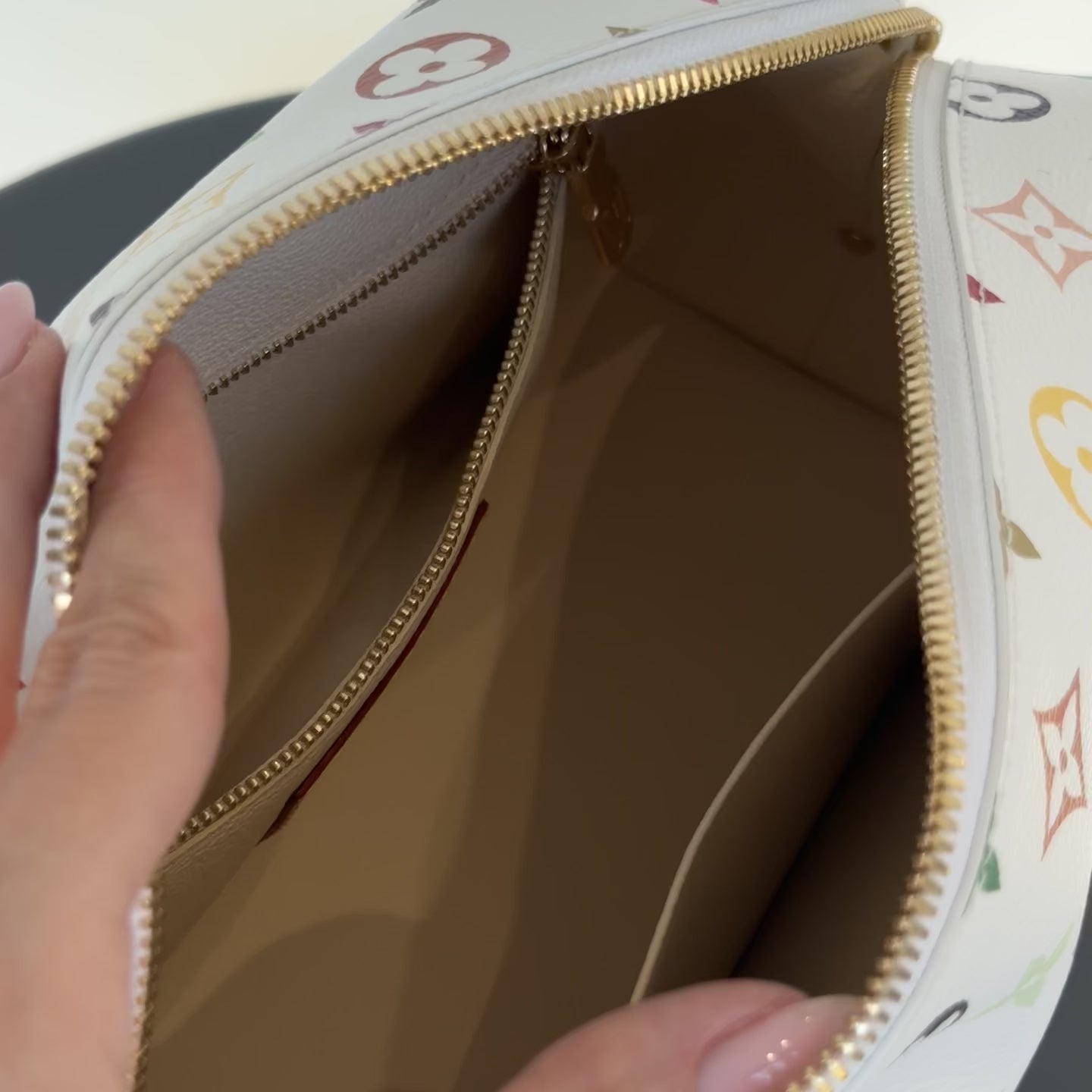 Louis Vuitton x Takashi Murakami Cosmetic Pouch GM - Queen May