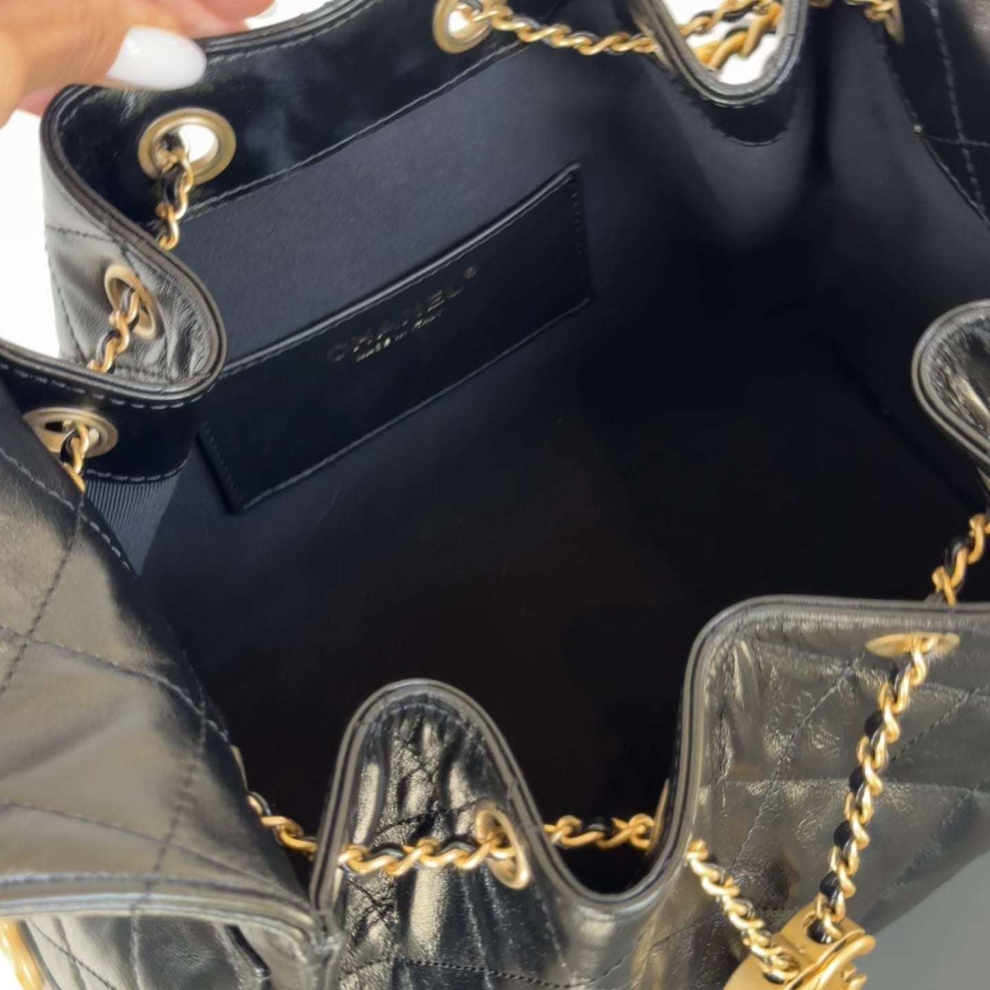Chanel Small 25 Hobo Black - Queen May