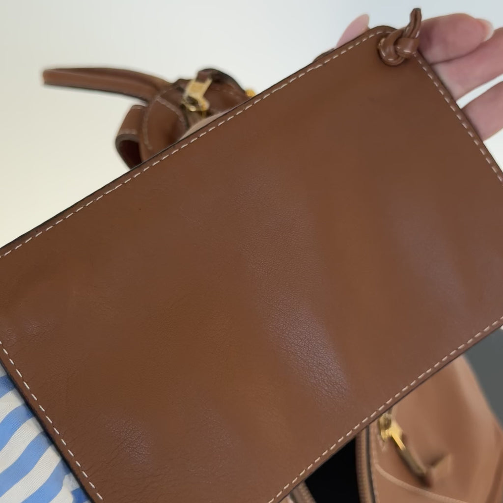 Loewe Anton Leather Backpack - Queen May