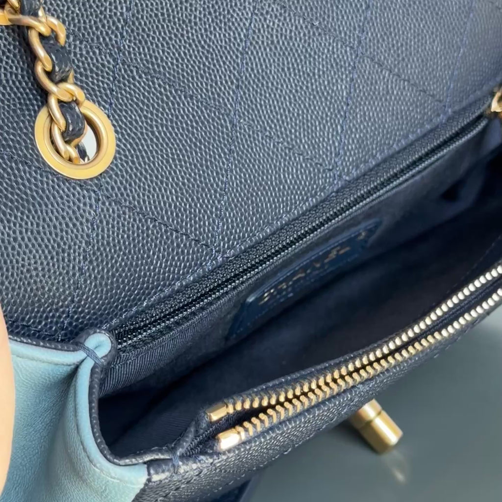 Chanel Chain Around CC Flap Bag Lambskin with Caviar - Queen May
