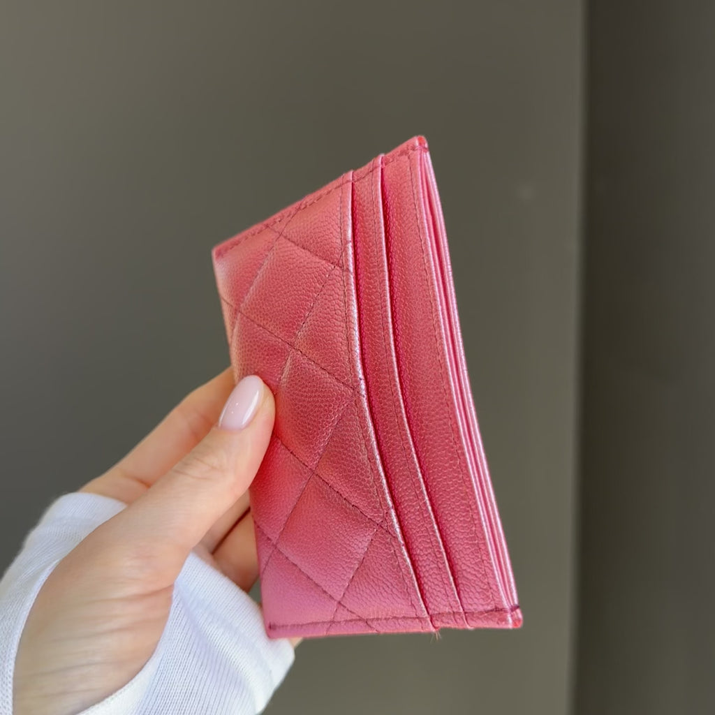 Chanel Iridescent Card Holder - Queen May