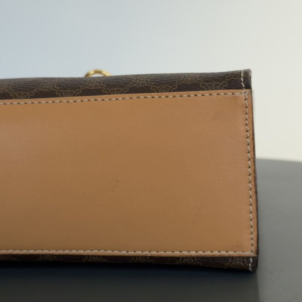 Vintage Celine Macadam Top Handle - Queen May