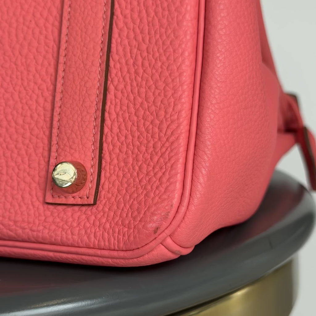 Hermes Birkin 35 Togo Rose Azalee Leather - Queen May