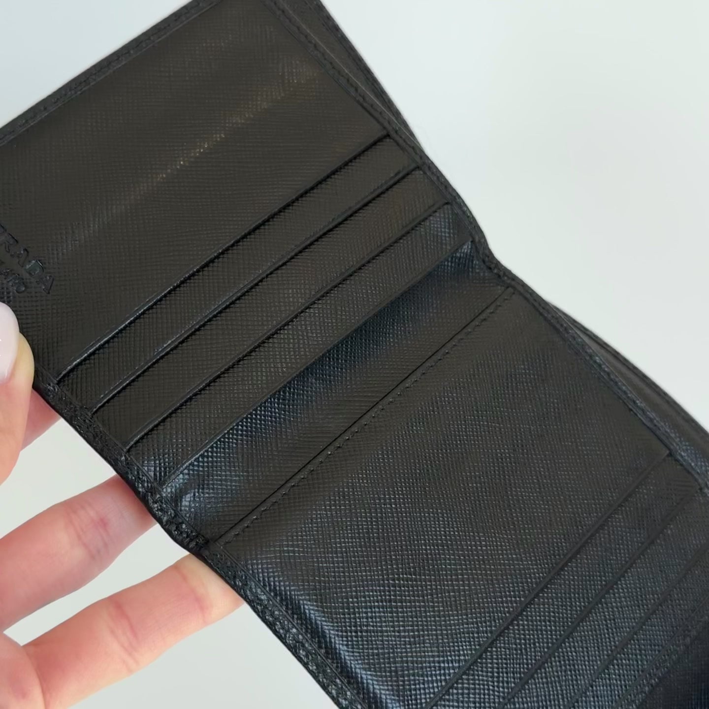 Prada Saffiano Leather Wallet - Queen May