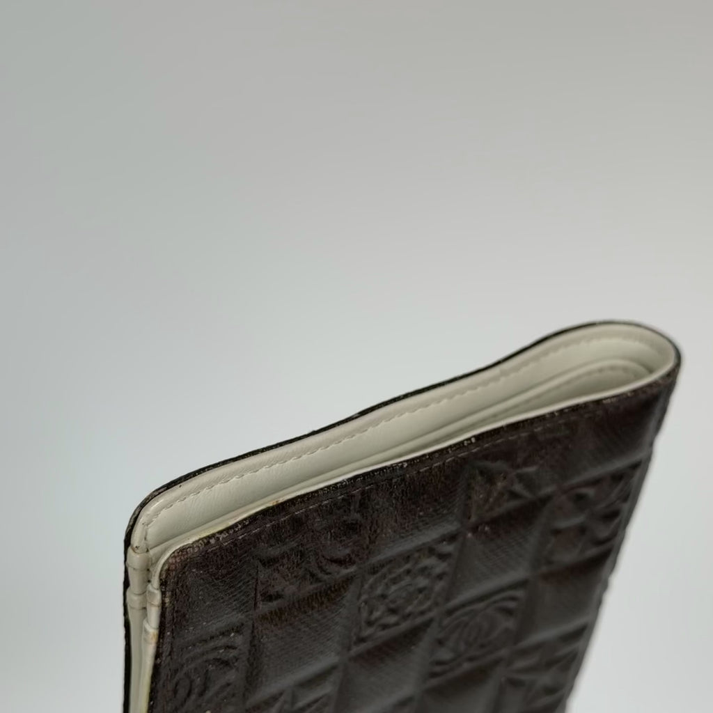 Chanel Bifold Icon Coco Wallet Bronze - Queen May