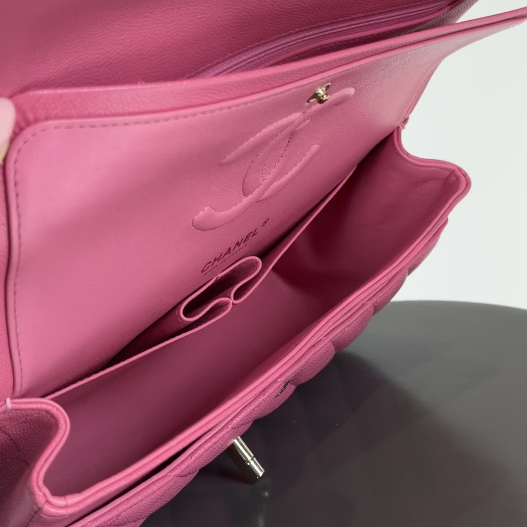 Chanel Pink Medium Double Flap - Queen May