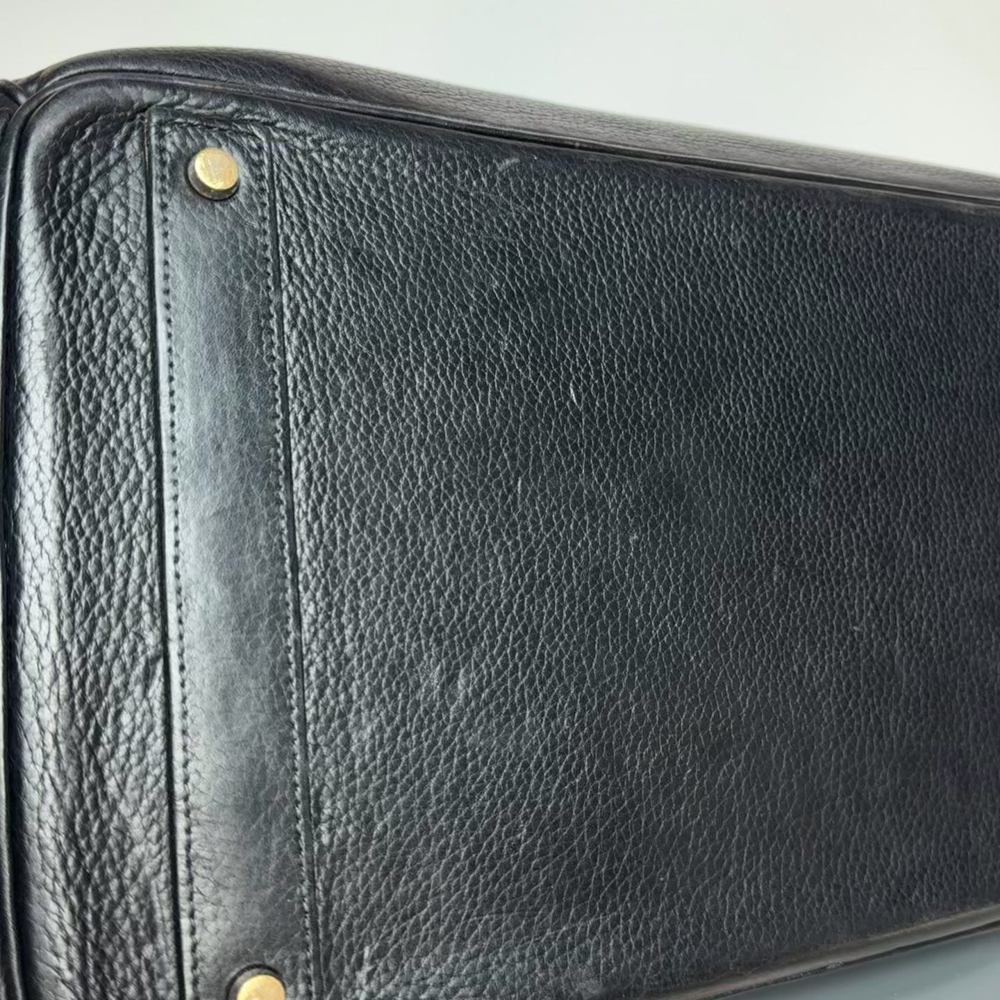 Hermes HAC 40 Black Togo Leather 2009 - Queen May