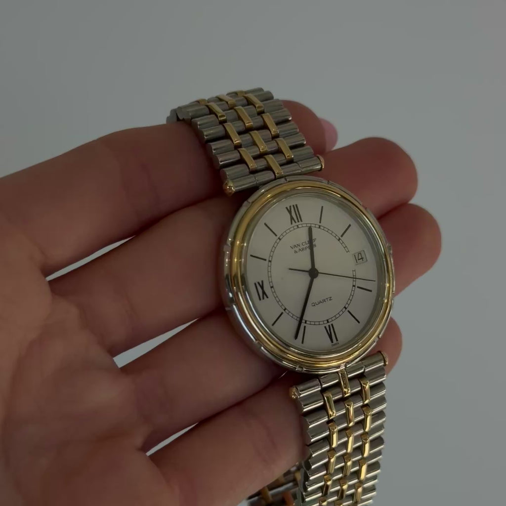 Van Cleef and Arpels La Collection Two Tone Watch - Queen May