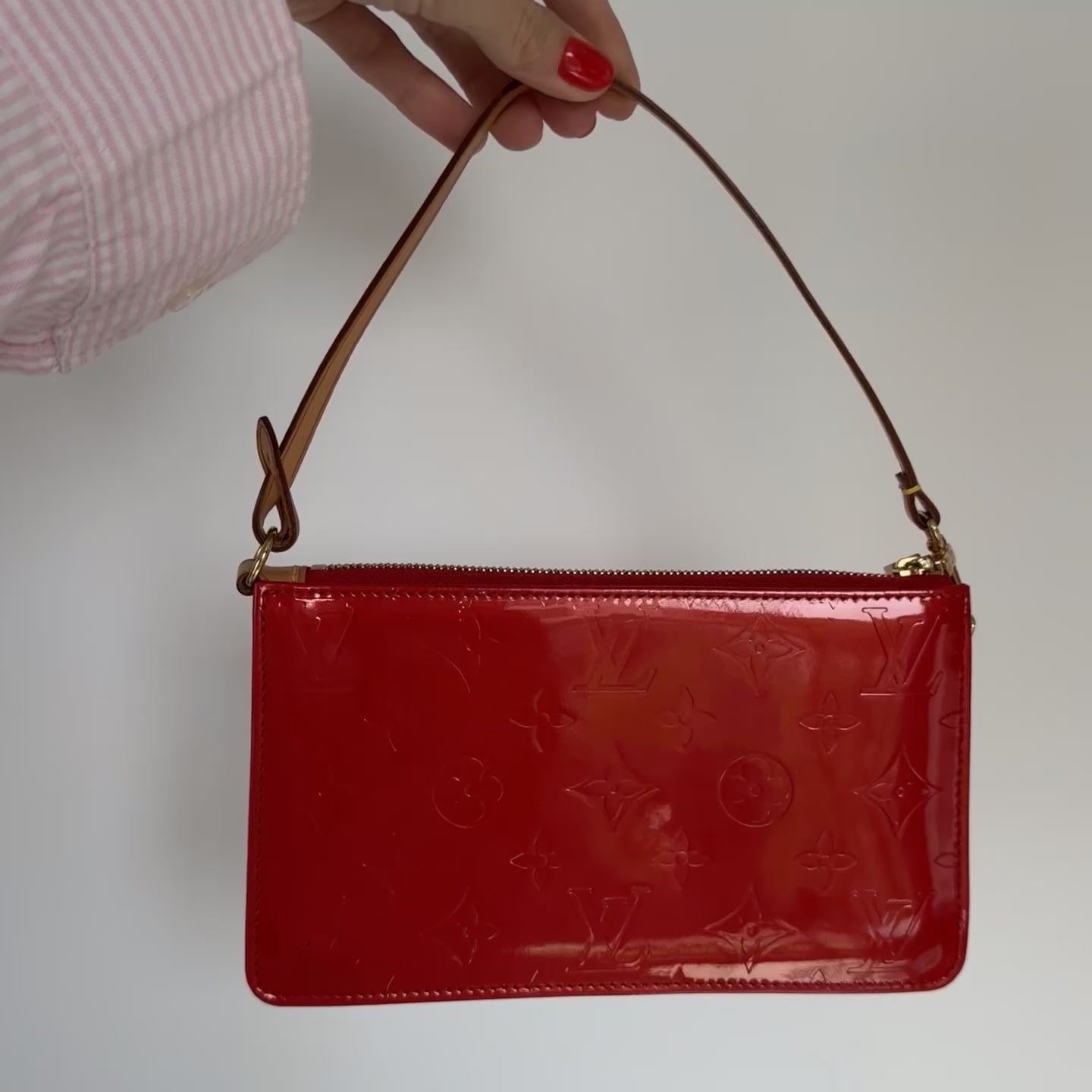 Louis Vuitton Red Vernis Lexington - Queen May