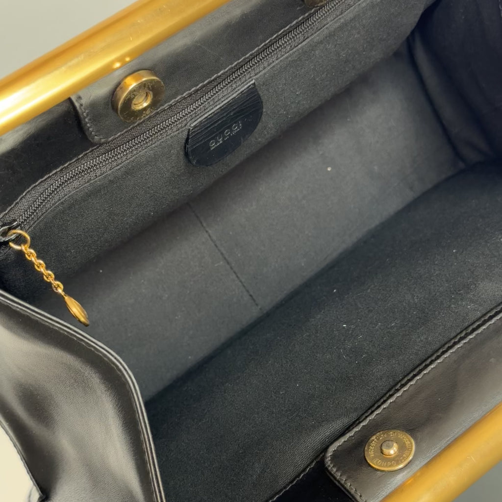 Ultra Rare Gucci Vintage Snafflebit Bag with Ponyhair Detail - Queen May