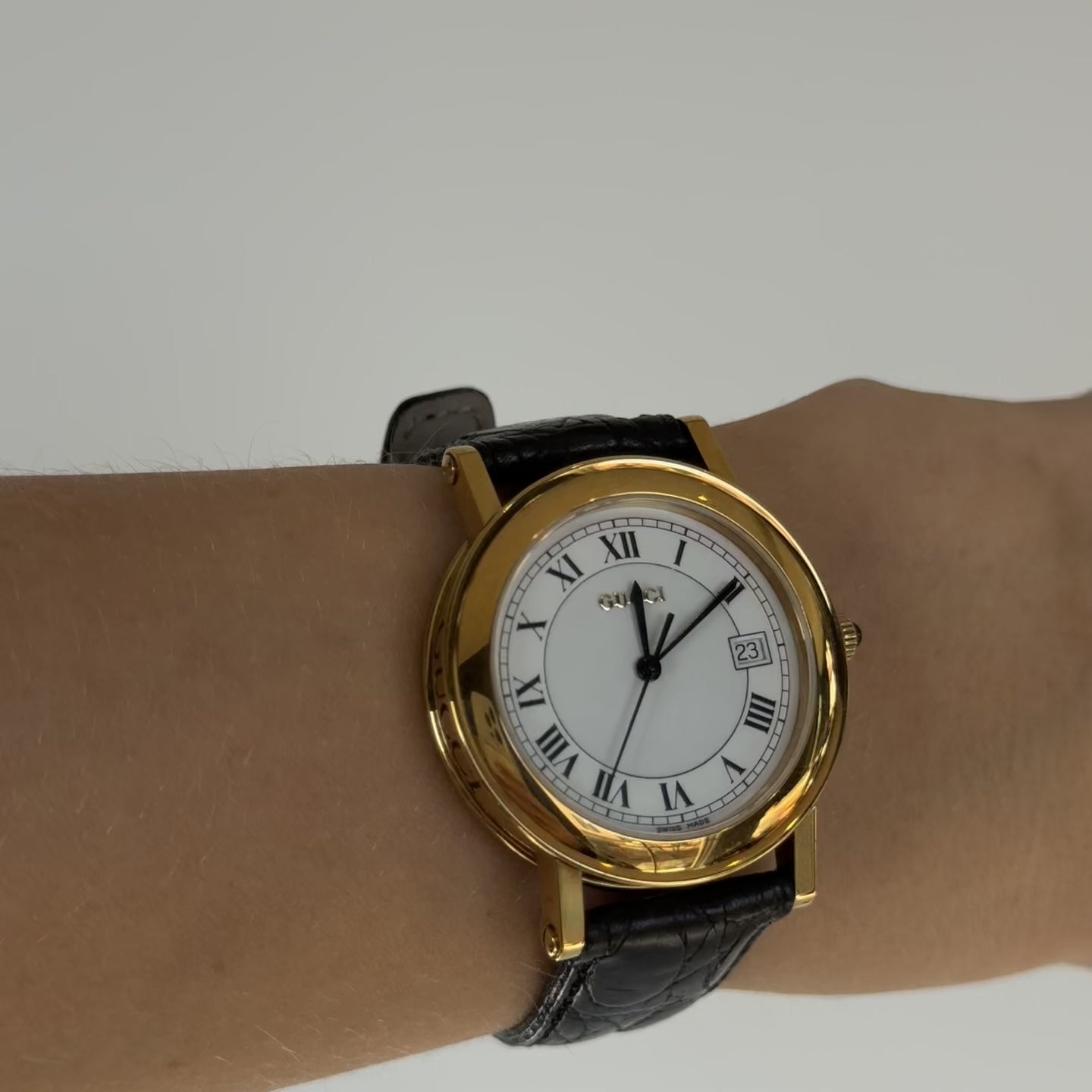 Vintage Gucci 7200L White Dial Watch - Queen May