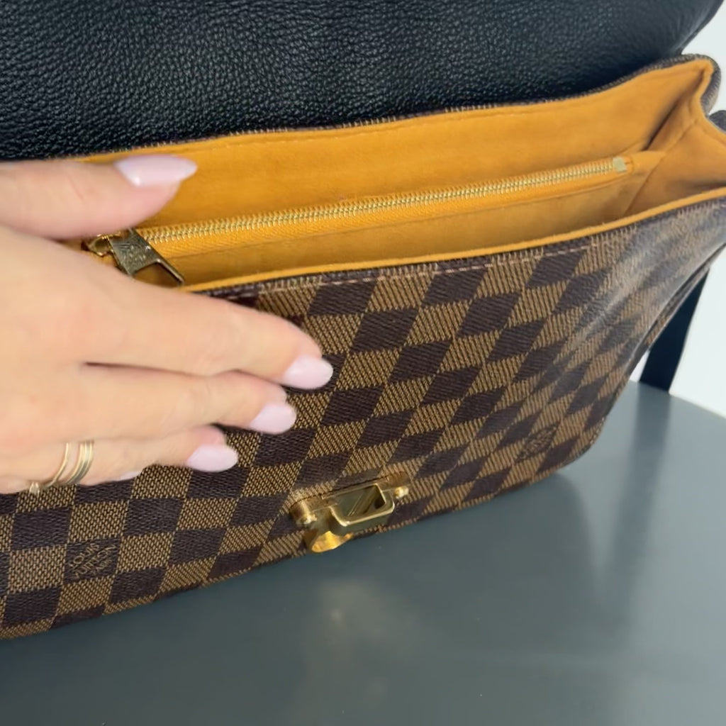 Louis Vuitton Damier Ebene Clapton Crossbody Bag - Queen May