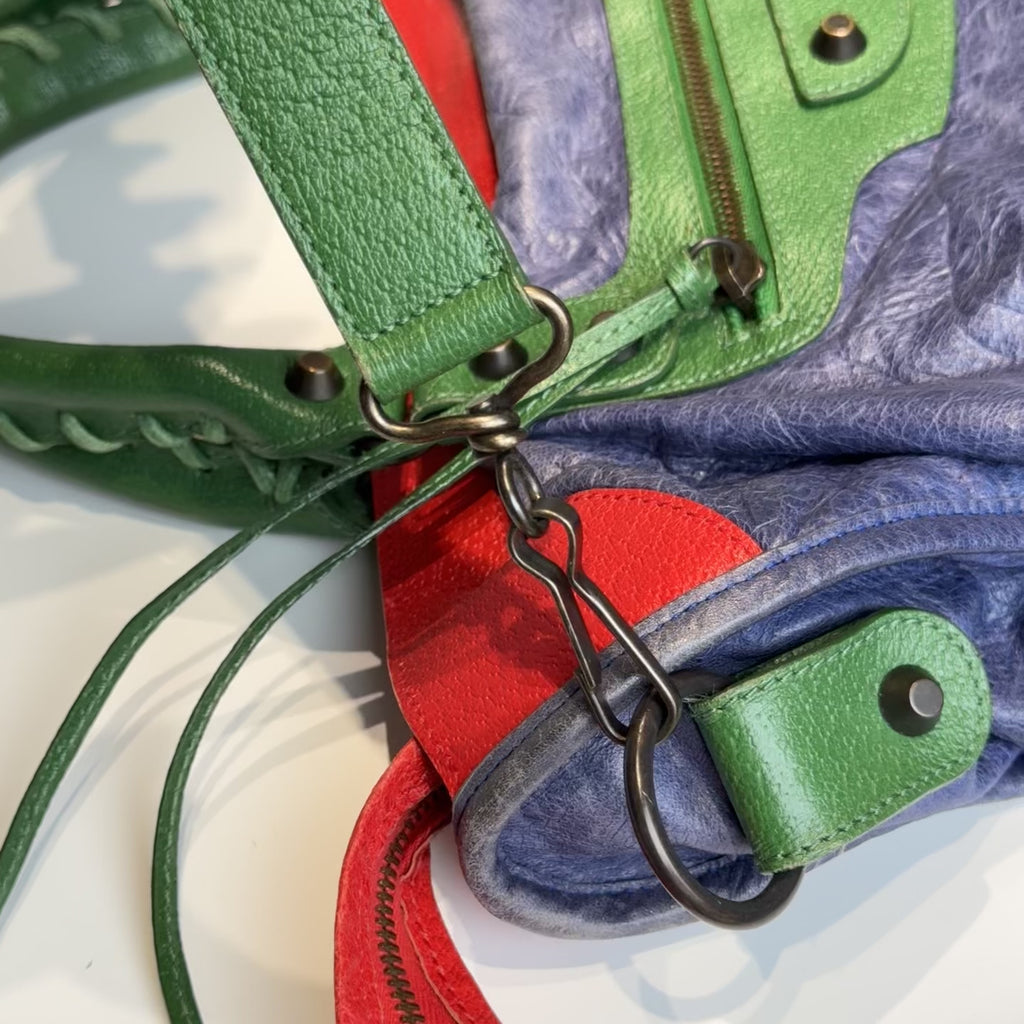 Balenciaga Multicolor First City Bag - Queen May