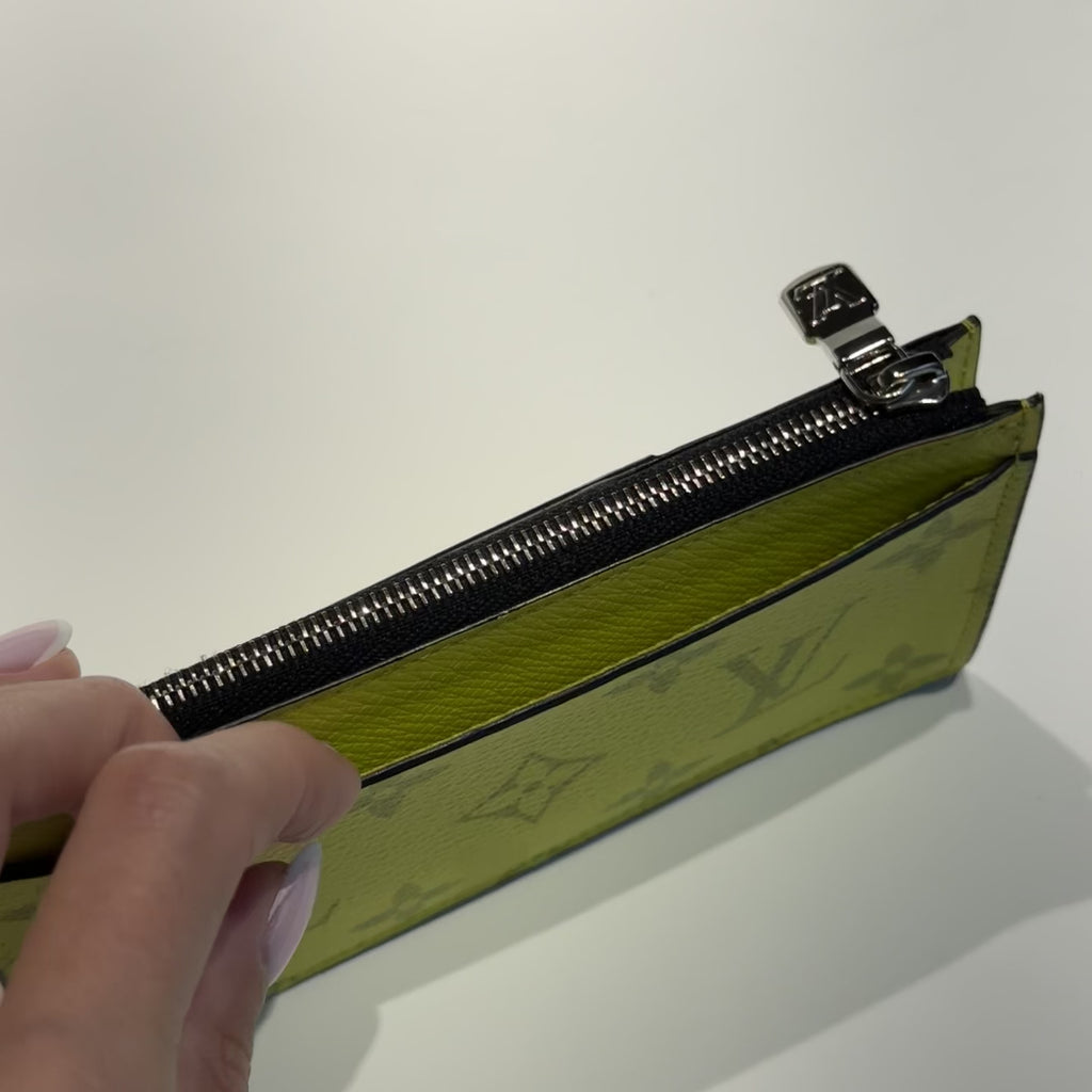 Louis Vuitton Monogram Taigarama Card Holder - Queen May