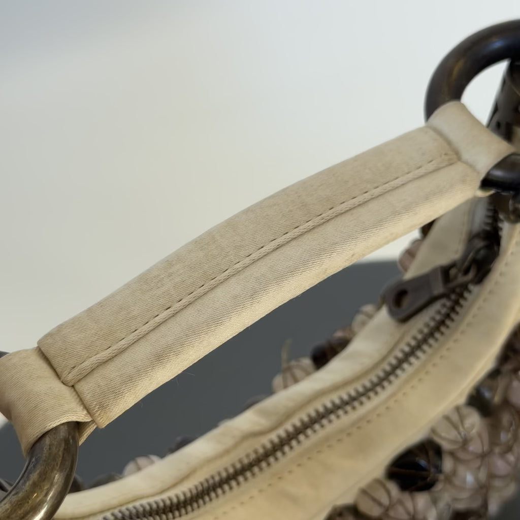 Chloe By Phoebe Philo Rose Quartz Embellished Handbag Circa 2000s - Queen May