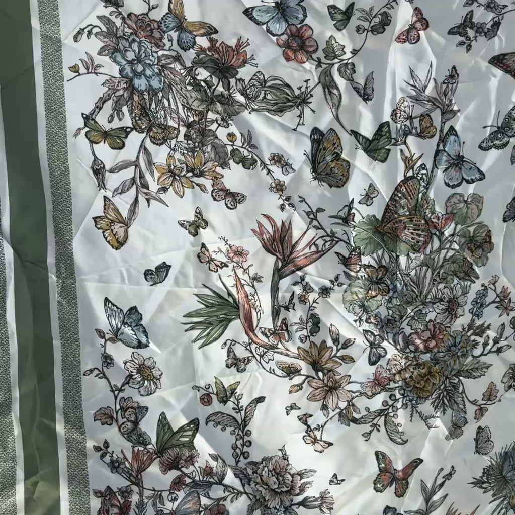 Dior Toile de Jouy Mexico 90 Scarf - Queen May