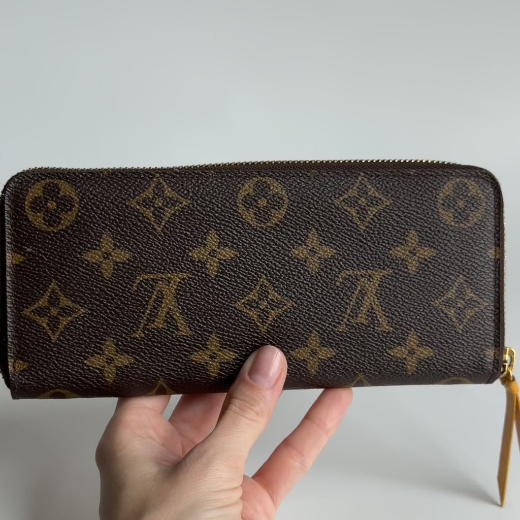 Louis Vuitton Monogram Canvas Mimosa Clemence Wallet Zippy - Queen May