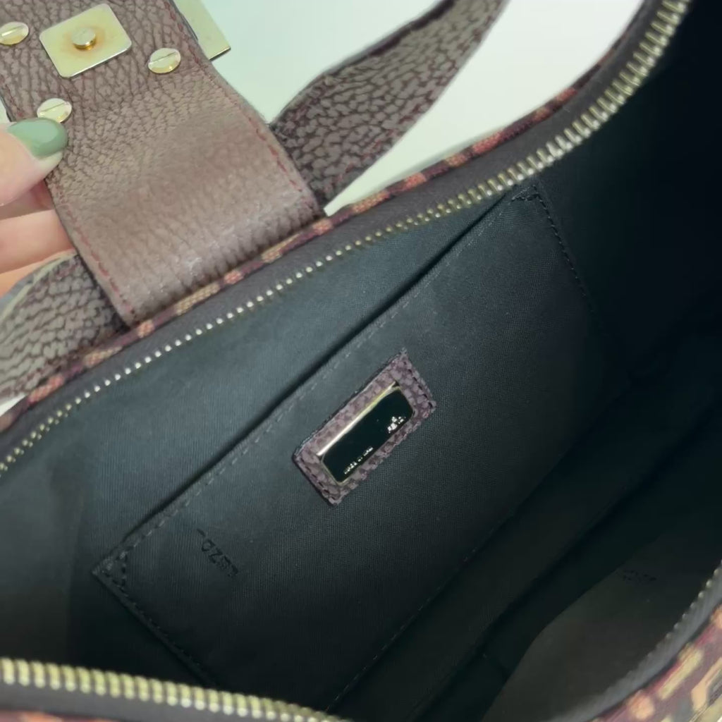 Fendi Zucchino Hobo Bag - Queen May